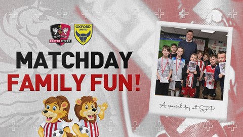 📝 Matchday Family Fun: Oxford United 
