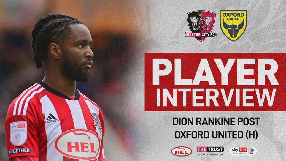 💬 Dion Rankine on the final game of the season